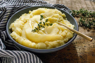 Image for the poem Mashed potatoes