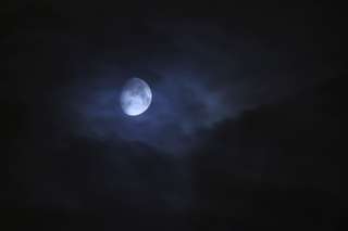 Image for the poem In Days & Nights of Waning Gibbous Skies