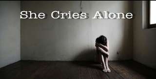 Image for the poem She Cries Alone