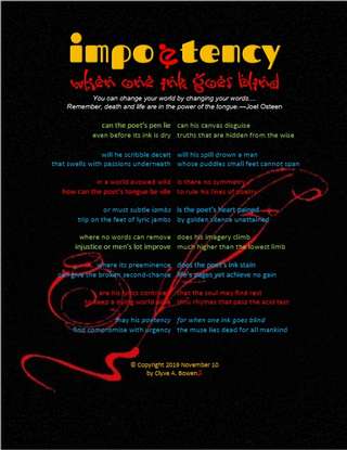 Image for the poem impoetency--when one ink goes blind