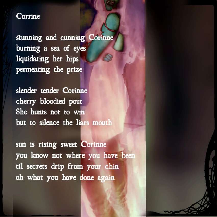 Visual Poem Corrine