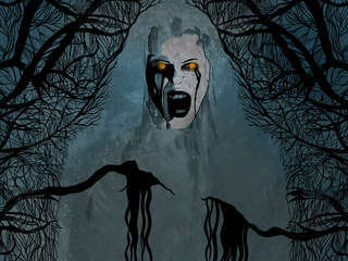 Image for the poem Grotesque Ghost Gadding