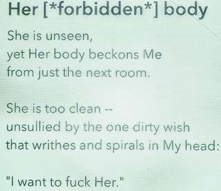Image for the poem Her [*forbidden*] Body