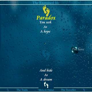 Image for the poem Paradox