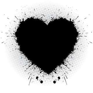 Image for the poem Black Heart
