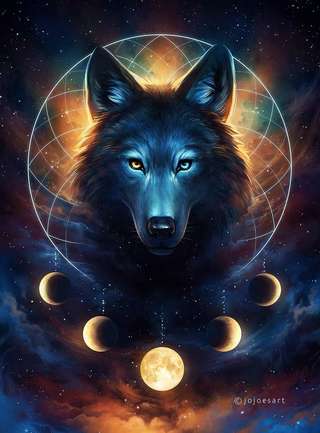 Image for the poem wolf totem