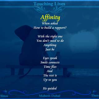 Image for the poem Affinity