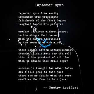 Image for the poem Imposter Spun