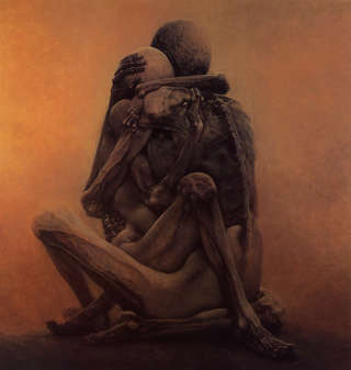 Image for the poem Beksinski