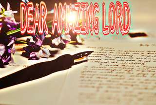 Image for the poem DEAR AMAZING LORD