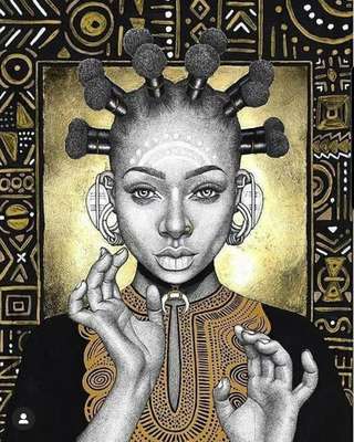 Image for the poem The Bantu Queen 