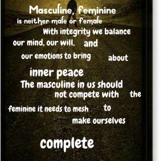 Image for the poem Masculine Feminine 