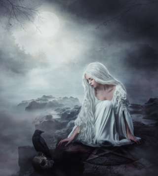 Image for the poem A White Witch, and Her Craft