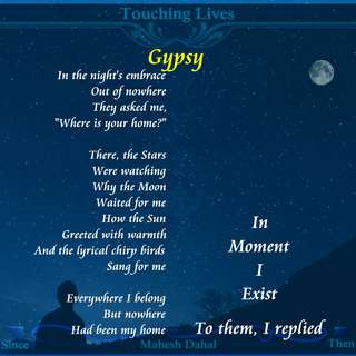 Image for the poem Gypsy