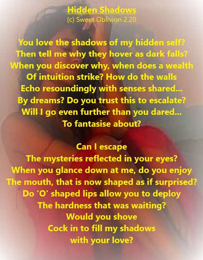 Visual Poem Intuition (Hidden Shadows)