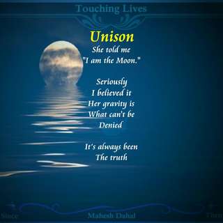 Image for the poem Unison