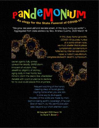 Image for the poem pandemonium