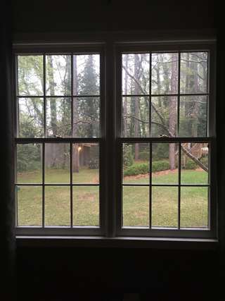 Image for the poem Funny thing, a window-