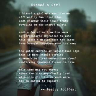 Image for the poem Kissed a Girl