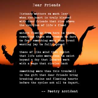 Image for the poem Dear Friends
