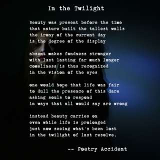 Image for the poem In the Twilight