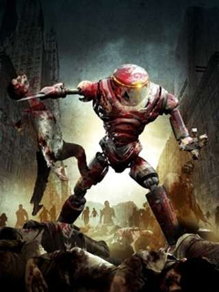 Image for the poem Zombies v Robots