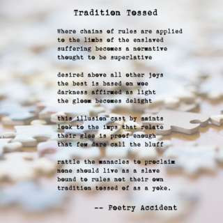 Image for the poem Tradition Tossed