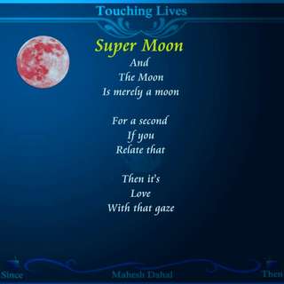 moon love poems