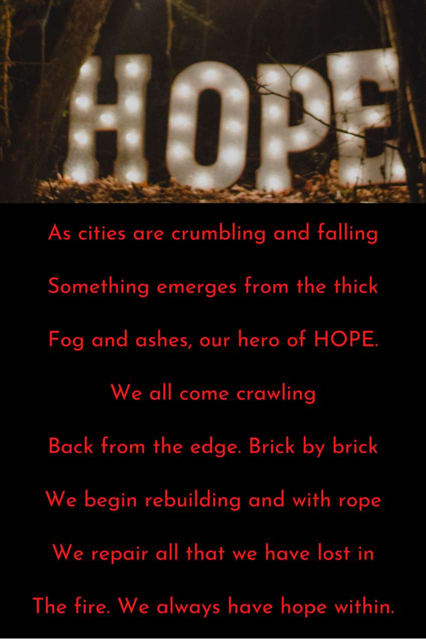 Visual Poem HOPE