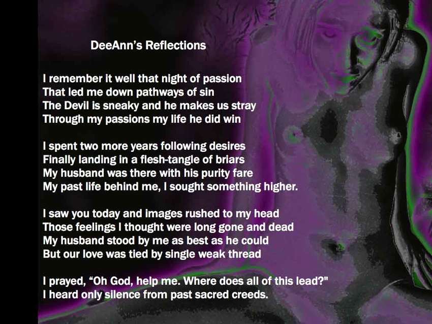 Visual Poem Christian Girl Chapter 2 DeeAnn