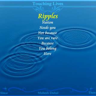 Image for the poem Ripples