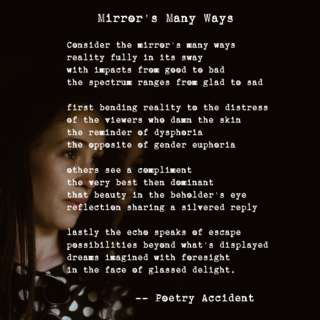 Image for the poem Mirrors Many Ways