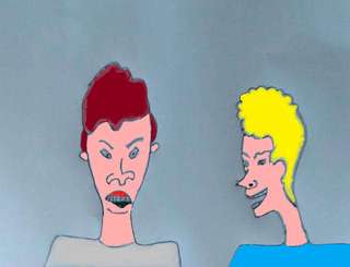 Image for the poem Beavis and Butt-Head: The Poem