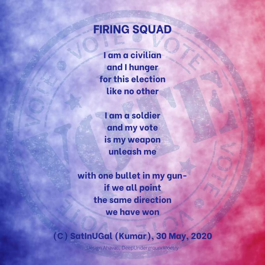 Visual Poem FIRING SQUAD