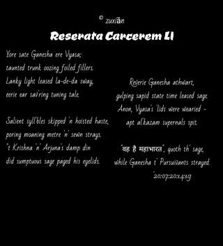 Image for the poem Reserata Carcerem LI