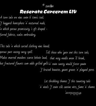 Image for the poem Reserata Carcerem LIV