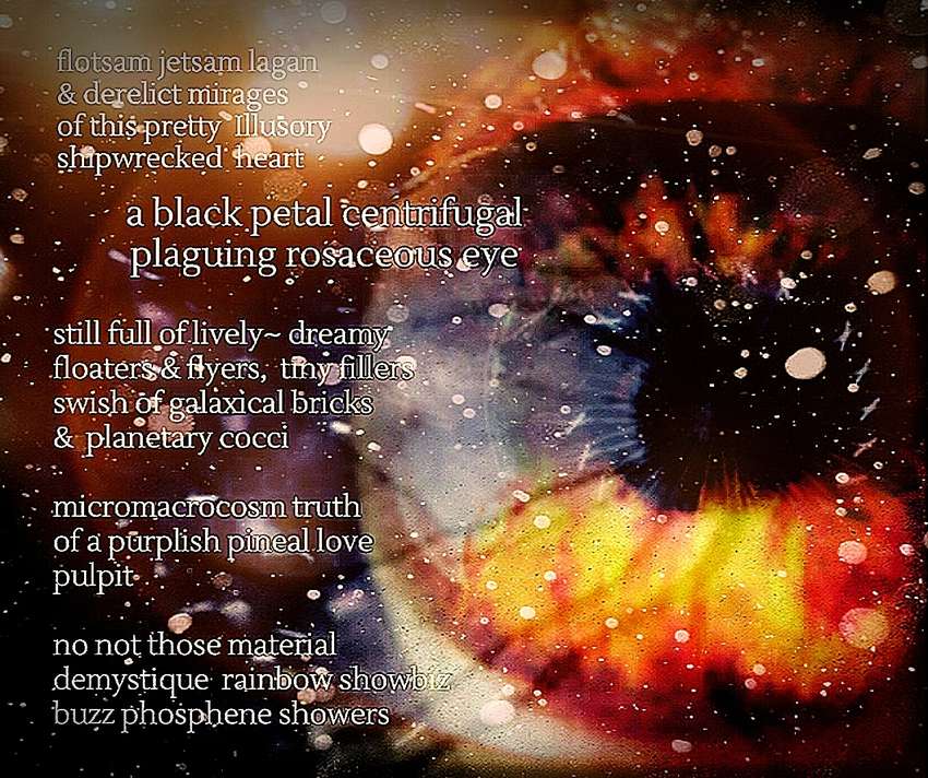Visual Poem ~celestial kohl-ing 
