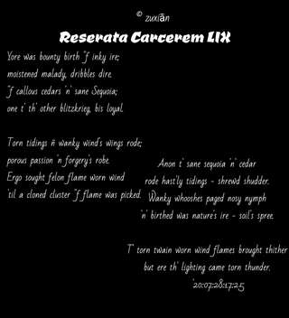 Image for the poem Reserata Carcerem LIX