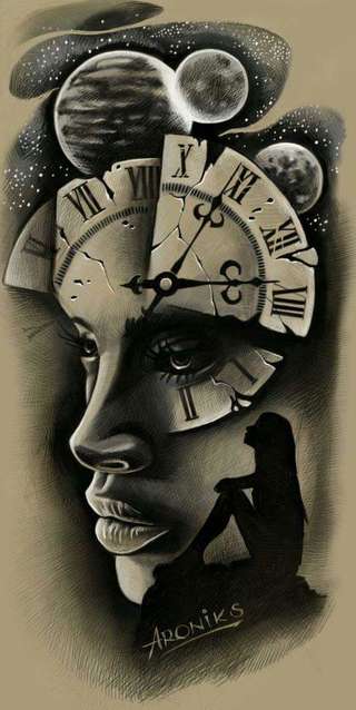 Image for the poem Time is ticking