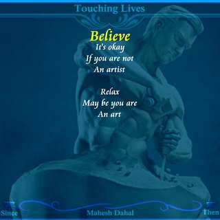 Image for the poem Believe