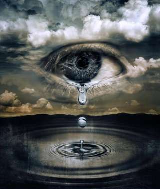 Image for the poem DROWNING IN YOUR TEARS 