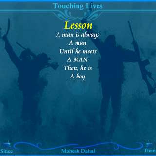 Image for the poem LESSON