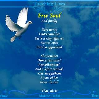 Image for the poem Free Soul