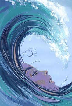 Image for the poem WAVES OF A CALM SEAS