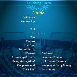 Image for the poem Guide