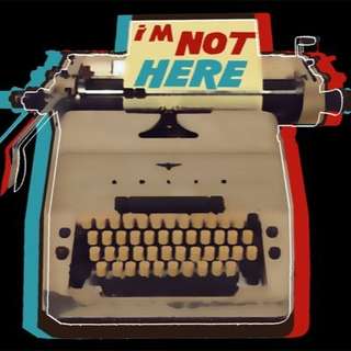 Image for the poem "I Am Not Here"