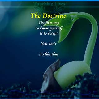 Image for the poem The Doctrine