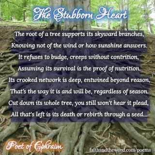 Image for the poem The Stubborn Heart