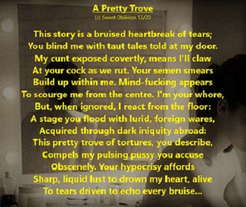 Visual Poem A Pretty Trove