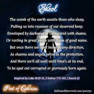 Image for the poem Sheol